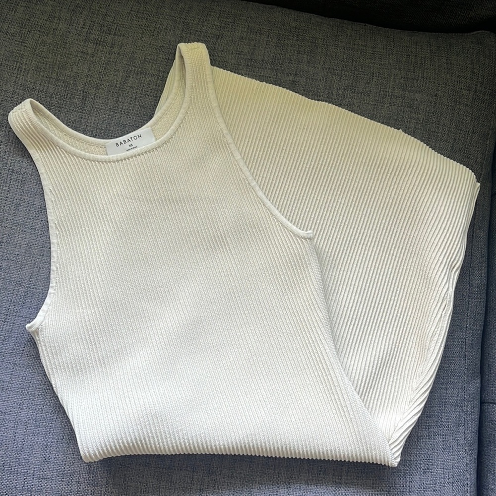 Aritzia sculpt knit dress